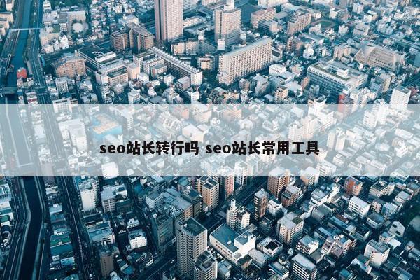 seo站长转行吗 seo站长常用工具