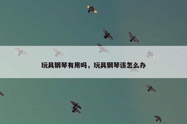 玩具钢琴有用吗，玩具钢琴该怎么办