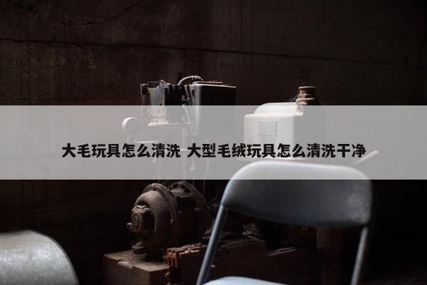 大毛玩具怎么清洗 大型毛绒玩具怎么清洗干净