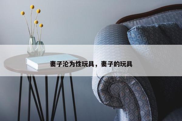 妻子沦为性玩具，妻子的玩具