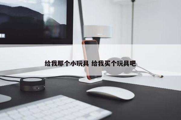 给我那个小玩具 给我买个玩具吧