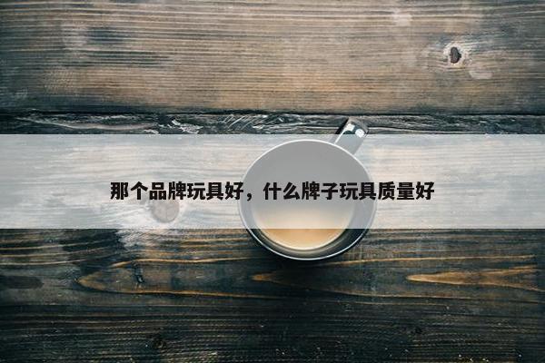 那个品牌玩具好，什么牌子玩具质量好