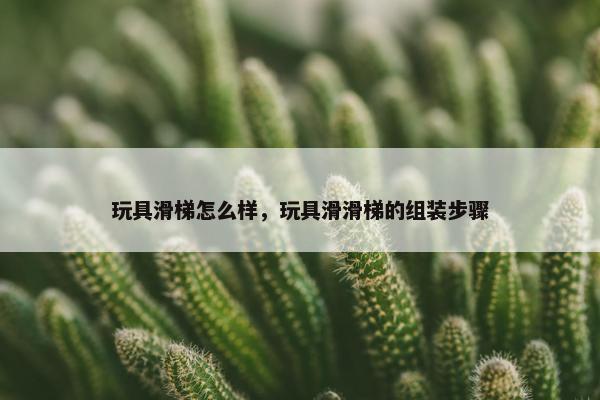 玩具滑梯怎么样，玩具滑滑梯的组装步骤