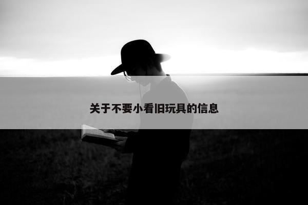 关于不要小看旧玩具的信息