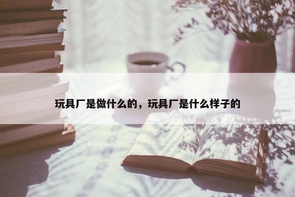 玩具厂是做什么的，玩具厂是什么样子的