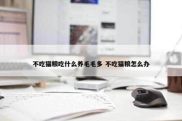 不吃猫粮吃什么养毛毛多 不吃猫粮怎么办