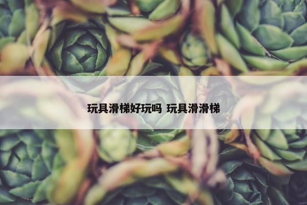 玩具滑梯好玩吗 玩具滑滑梯