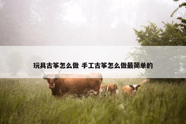 玩具古筝怎么做 手工古筝怎么做最简单的