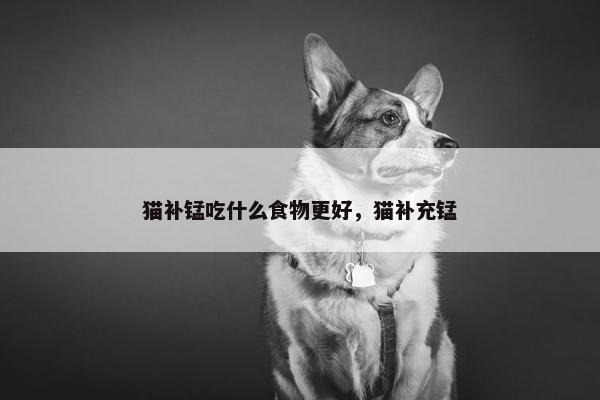 猫补锰吃什么食物更好，猫补充锰