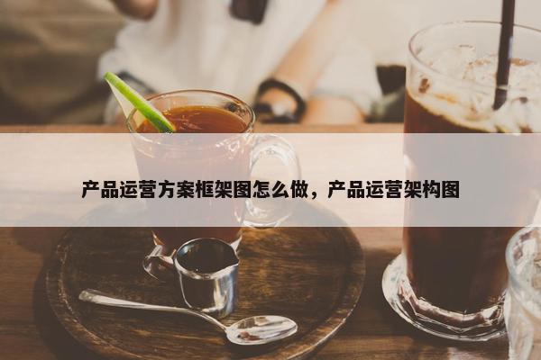 产品运营方案框架图怎么做，产品运营架构图