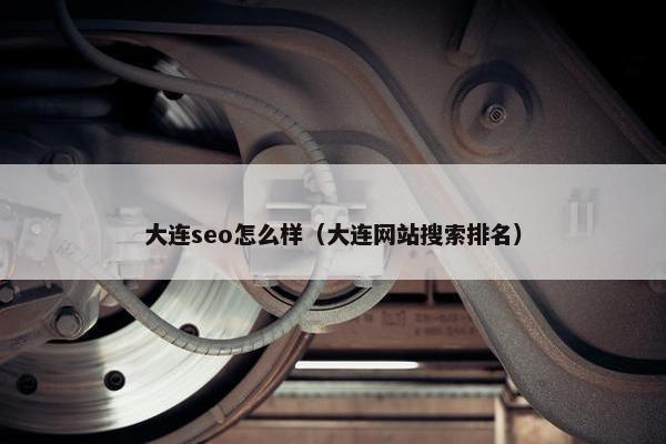 大连seo怎么样（大连网站搜索排名）