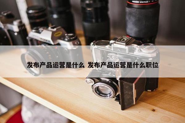 发布产品运营是什么 发布产品运营是什么职位