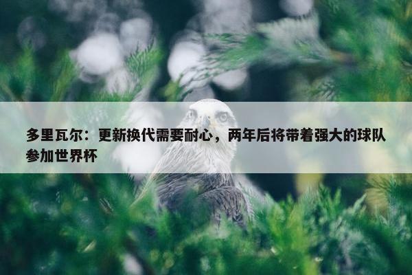 多里瓦尔：更新换代需要耐心，两年后将带着强大的球队参加世界杯