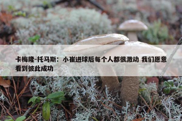 卡梅隆-托马斯：小崔进球后每个人都很激动 我们愿意看到彼此成功