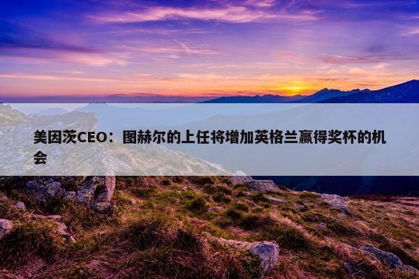 美因茨CEO：图赫尔的上任将增加英格兰赢得奖杯的机会