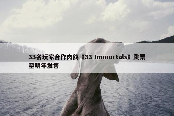 33名玩家合作肉鸽《33 Immortals》跳票至明年发售