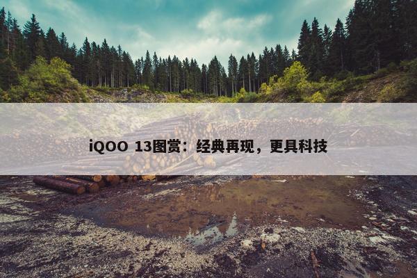 iQOO 13图赏：经典再现，更具科技