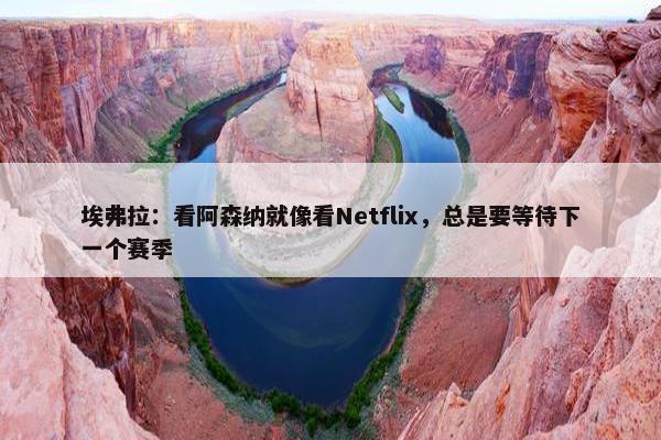 埃弗拉：看阿森纳就像看Netflix，总是要等待下一个赛季