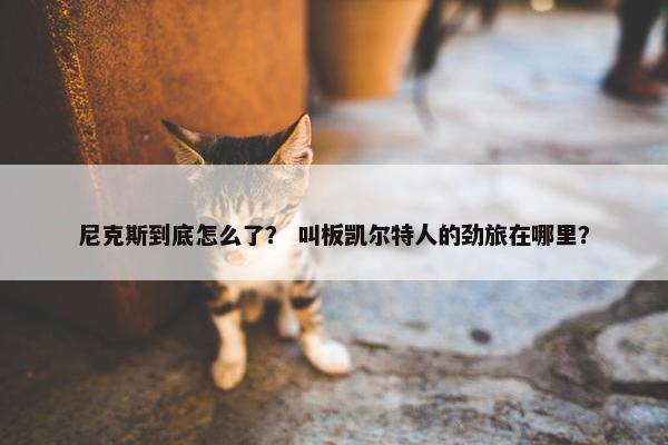 尼克斯到底怎么了？ 叫板凯尔特人的劲旅在哪里？