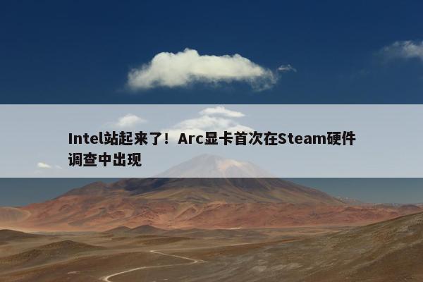 Intel站起来了！Arc显卡首次在Steam硬件调查中出现