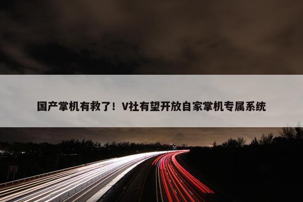 国产掌机有救了！V社有望开放自家掌机专属系统