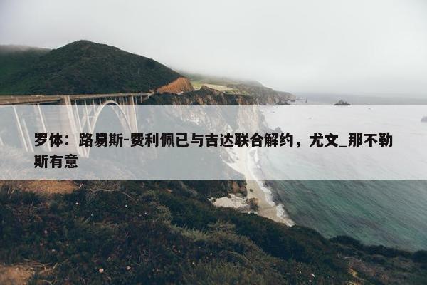 罗体：路易斯-费利佩已与吉达联合解约，尤文_那不勒斯有意