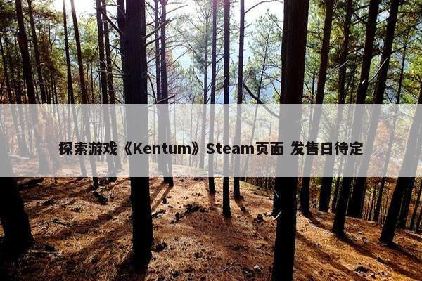 探索游戏《Kentum》Steam页面 发售日待定