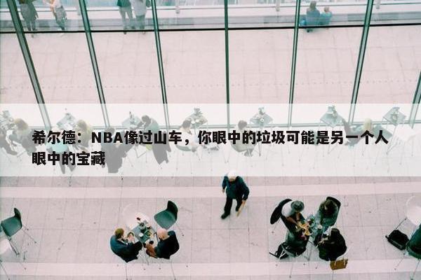 希尔德：NBA像过山车，你眼中的垃圾可能是另一个人眼中的宝藏