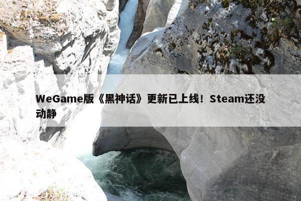 WeGame版《黑神话》更新已上线！Steam还没动静