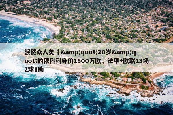 泯然众人矣❓&quot;20岁&quot;的穆科科身价1800万欧，法甲+欧联13场2球1助