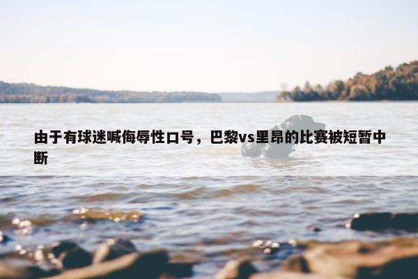 由于有球迷喊侮辱性口号，巴黎vs里昂的比赛被短暂中断