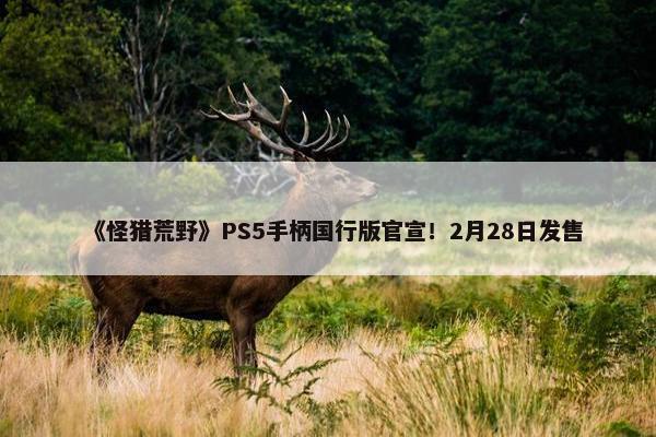 《怪猎荒野》PS5手柄国行版官宣！2月28日发售