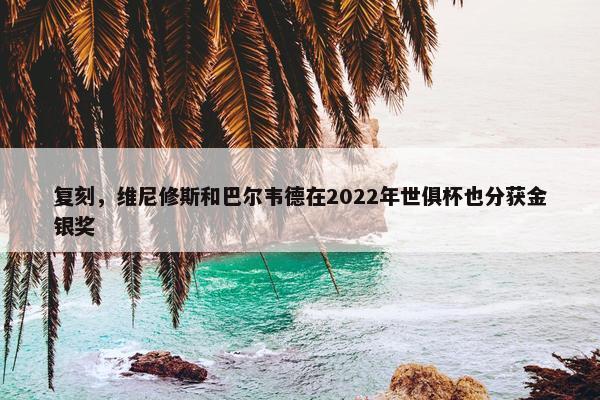 复刻，维尼修斯和巴尔韦德在2022年世俱杯也分获金银奖