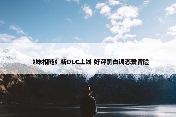 《妹相随》新DLC上线 好评黑白调恋爱冒险