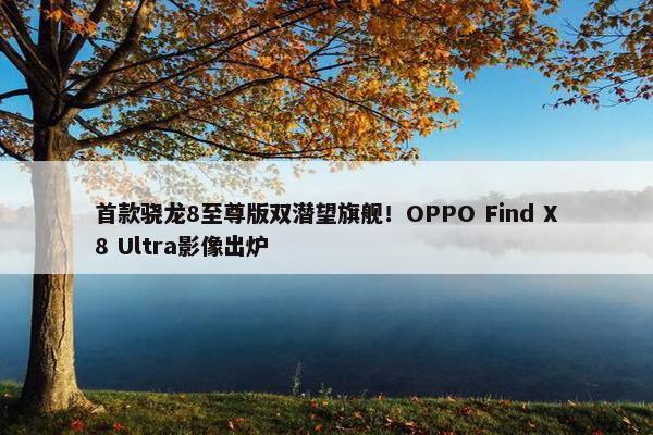 首款骁龙8至尊版双潜望旗舰！OPPO Find X8 Ultra影像出炉