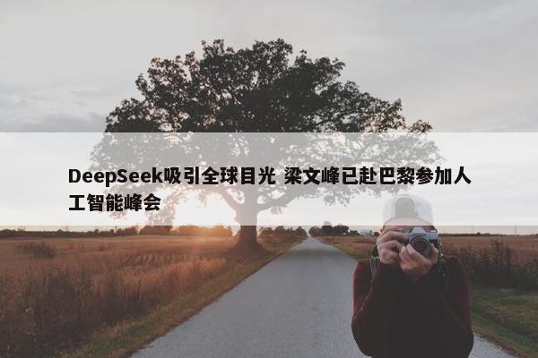 DeepSeek吸引全球目光 梁文峰已赴巴黎参加人工智能峰会