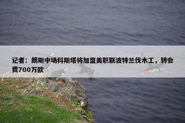 记者：朗斯中场科斯塔将加盟美职联波特兰伐木工，转会费700万欧