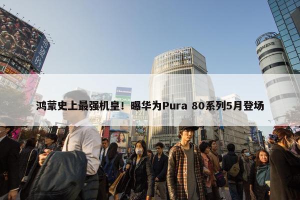 鸿蒙史上最强机皇！曝华为Pura 80系列5月登场