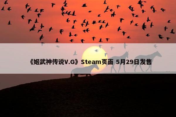 《姬武神传说V.G》Steam页面 5月29日发售