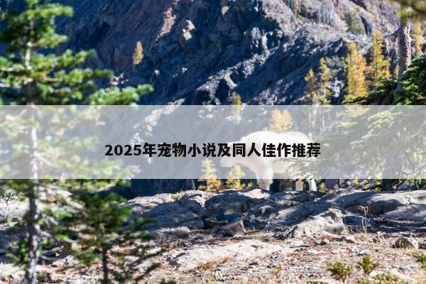 2025年宠物小说及同人佳作推荐