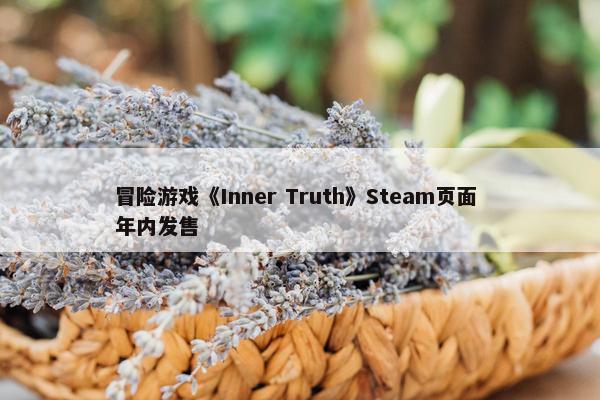 冒险游戏《Inner Truth》Steam页面 年内发售